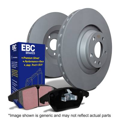 EBC Brakes - EBC Brakes S1KF1374 S1 Kits Ultimax 2 & RK Rotors for 99-09 S60 S80 V70