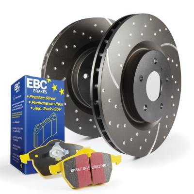 EBC Brakes - EBC Brakes S5KF1499 Stage-5 Superstreet Brake Kit