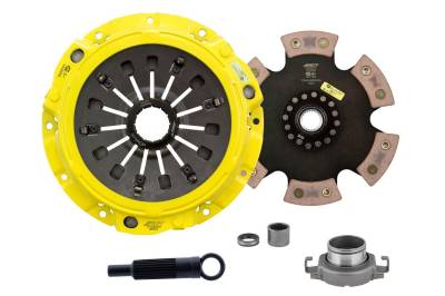 Advanced Clutch - Advanced Clutch ZX6-XTR6 ACT Extreme Race Rigid 6 Pad Clutch Kit w/Monoloc
