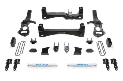 Fabtech - Fabtech K1150 Basic Lift System w/Shocks for Chevy/GMC