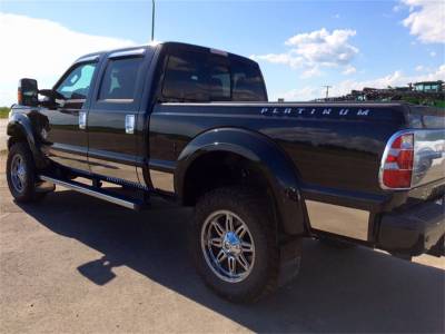 Innovative Creations Inc - ICI T4077-304M Rocker Panel Molding for 01-10 Ford Super Duty STD-Cab Long Bed