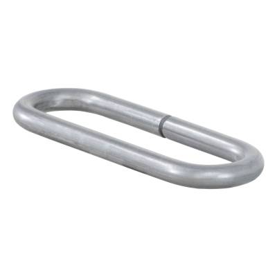 CURT - CURT 49950 Raw Steel Weld-On Safety Chain Loop 10000 lbs Capacity