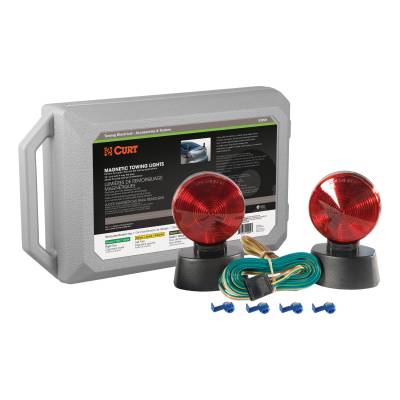 CURT - CURT 53204 Magnetic Base Towing Light Kit