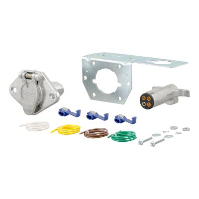 CURT - CURT 58677 4-Way Round Wiring Connector