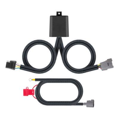CURT - CURT 56438 Custom Wiring Connector 4-Way Flat Output 01-20 Toyota Tundra