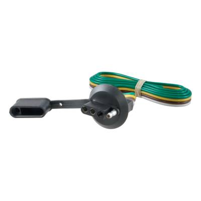 CURT - CURT 58405 4-Flat Car To 4-Flat Trailer