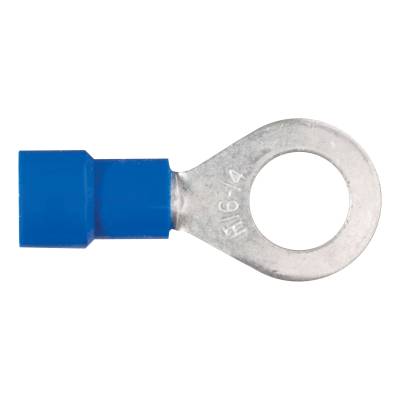 CURT - CURT 59522 Ring Terminals 16-14 Wire Gauge 1/4" Stud Size 100-Pack