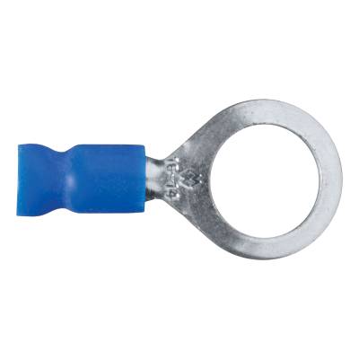 CURT - CURT 59523 Ring Terminals 16-14 Wire Gauge 3/8" Stud Size 100-Pack