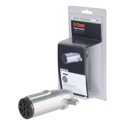 CURT - CURT 58161 7-Way Round Connector