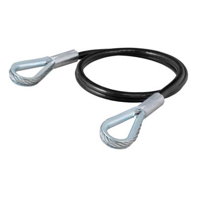 CURT - CURT 70006 Replacement 36"x1/4" Diameter Tow Bar Base Plate Safety Cable 3500 lb