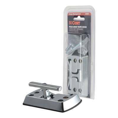 CURT - CURT 83061 Fold-Away Rope Hook 1200 lbs Packaged