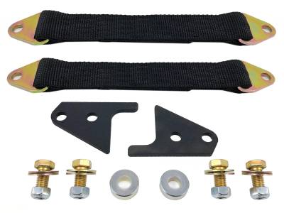 Tuff Country - Tuff Country 10900 Front Limiting Strap Kit 01-19 Silverado/Sierra 2500HD/3500
