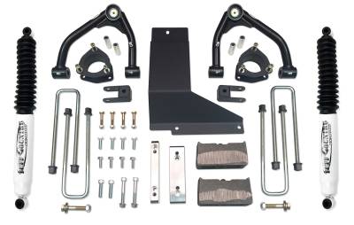 Tuff Country - Tuff Country 14056KN 4" Lift Kit UCA's w/Rear U-Bolts w/Shocks 07-13 Chevy/GMC