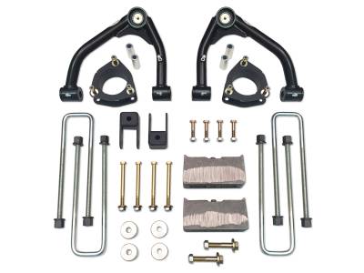 Tuff Country - Tuff Country 14059 4" Lift Kit w/UCA/RR Blocks/U-Bolts 14-18 Chevy/GMC 4WD Cast