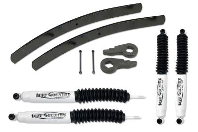 Tuff Country - Tuff Country 12921KN 2" Lift Kit w/Rear Add-A-Leafs Shocks 88-98 Chevy/GMC