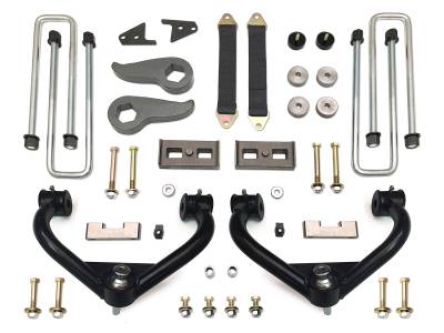 Tuff Country - Tuff Country 13086 3.5" Uni-Ball Lift Kit w/UCA/RR Block 11-19 Chevy/GMC 2500HD