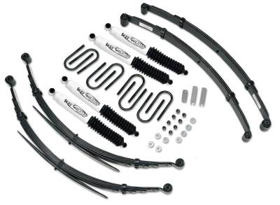 Tuff Country - Tuff Country 13743KN 3" Lift/HD Front Spring w/52" Rear Shock 88-91 Chevy/GMC