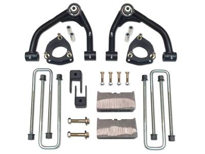 Tuff Country - Tuff Country 14167 4" Uni-Ball Lift UCA/Block/UBolt 14-18 Chevy/GMC Alum/Stamp