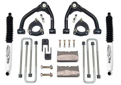 Tuff Country - Tuff Country 14157KN 4" Lift Kit UCA's w/Rear U-Bolts Shock for 14-18 Chevy/GMC