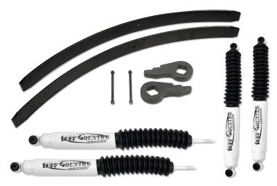 Tuff Country - Tuff Country 12923KN 2" Lift Kit w/Rear Add-A-Leafs Shocks 99-06 Chevy/GMC 4WD