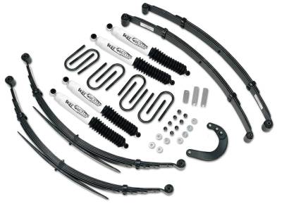 Tuff Country - Tuff Country 14725KN 4" Lift/HD Front Spring w/56" Rear Shock 73-87 Chevy/GMC