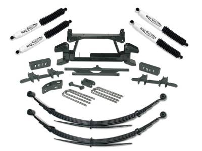 Tuff Country - Tuff Country 14812KN 4" Lift Kit w/UCA's w/Rear Leaf Shocks for 88-98 Chevy/GMC