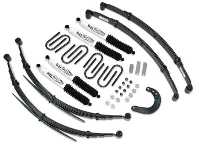 Tuff Country - Tuff Country 14713KN 4" Lift/HD Front Spring w/52" Rear Shocks 73-87 Chevy/GMC