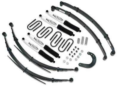 Tuff Country - Tuff Country 14734KN 4" Lift/HD Front Spring w/52" Rear Shock 88-91 Chevy/GMC
