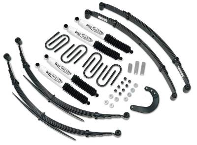 Tuff Country - Tuff Country 14744KN 4" Lift/HD Front Spring w/52" Rear Shocks 88-91 Chevy/GMC