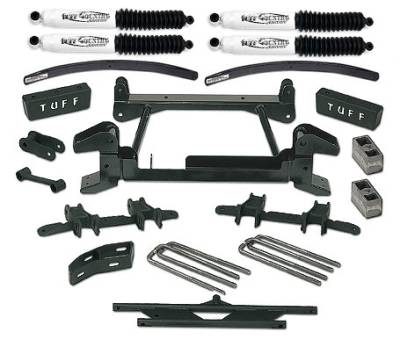 Tuff Country - Tuff Country 16854KN 6" Lift Kit w/UCA's 1Pc Sub-FRAMe Shock for 92-98 Chevy/GMC