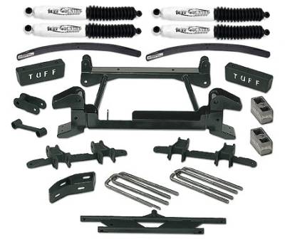 Tuff Country - Tuff Country 16843KN 6" Lift Kit w/UCA's 1Pc Sub-FRAMe Shock for 94-98 Chevy/GMC