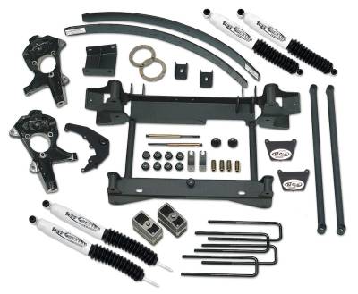 Tuff Country - Tuff Country 16955KN 6" Lift/Knuckles 1Pc Sub-FRAMe Shocks for 99-05 Chevy/GMC