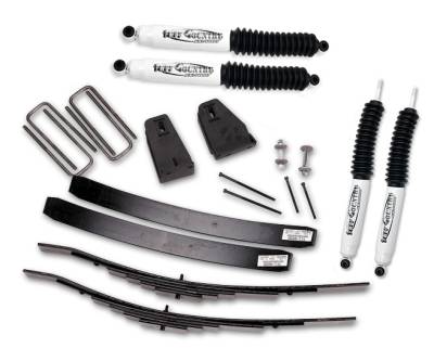 Tuff Country - Tuff Country 22826KN 2.5" Lift Kit w/Rear Add-A-Leaf/Shocks for 97 Ford F250 4WD