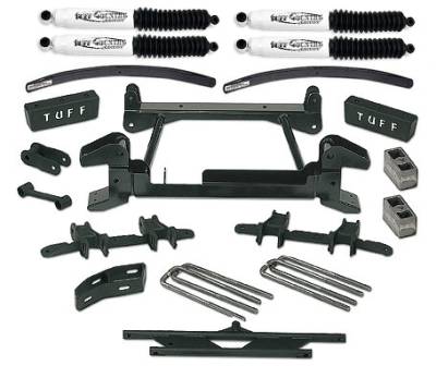 Tuff Country - Tuff Country 16823KN 6" Lift Kit w/UCA's 1Pc Sub-FRAMe Shock for 88-97 Chevy/GMC