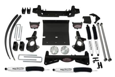 Tuff Country - Tuff Country 16959KN 6" Lift/Knuckles 3Pc Sub-FRAMe Shocks for 99-05 Chevy/GMC