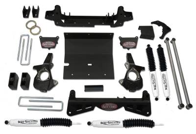 Tuff Country - Tuff Country 16993KN 6" Lift/Knuckles 3Pc Sub-FRAMe Shock for 01-10 Chevy/GMC