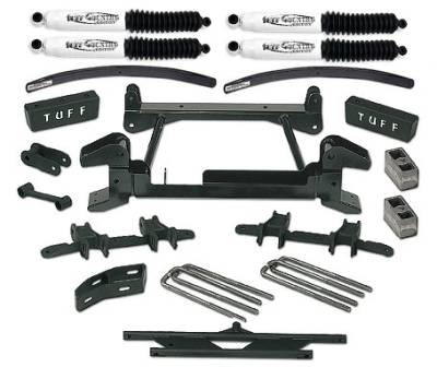 Tuff Country - Tuff Country 16833KN 6" Lift Kit w/UCA's 1Pc Sub-FRAMe Shock for 92-98 Chevy/GMC