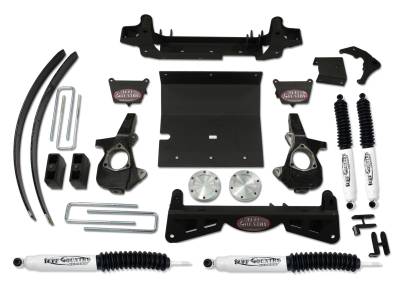 Tuff Country - Tuff Country 14959KN 4" Lift/Kunckles 3Pc Sub-FRAMe Shocks for 99-05 Chevy/GMC