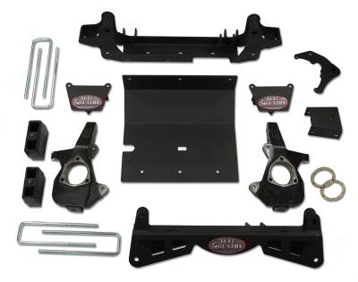 Tuff Country - Tuff Country 14992 4" Knuckle Lift 3Pc Sub-Frame w/o Shock 01-06 Silv/Sir 1500HD