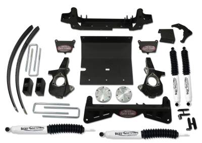 Tuff Country - Tuff Country 14960KN 4" Lift/Kunckles 3Pc Sub-FRAMe Shocks for 06 Chevy/GMC