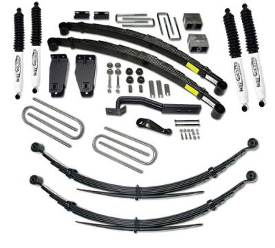 Tuff Country - Tuff Country 26823KN 6" Lift Kit w/Rear Springs Shocks 97 Ford F250 4WD V10/Dsl