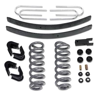 Tuff Country - Tuff Country 24713K 4" Lift Kit w/Rear Add-A-Leaf w/o Shocks for 73-79 F150 4WD