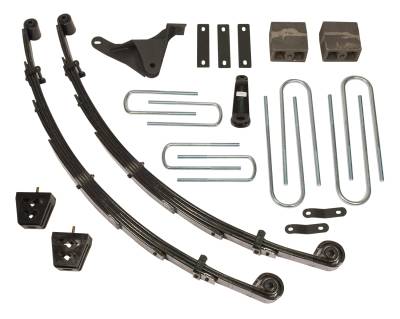 Tuff Country - Tuff Country 24955K 4" Lift Kit w/Front Leaf Spring No Shock 99-04 F250/F350