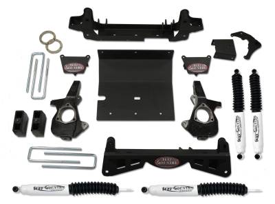 Tuff Country - Tuff Country 14992KN 4" Lift/Knuckles 3Pc Sub-FRAMe Shock for 01-06 Chevy/GMC