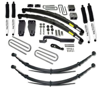 Tuff Country - Tuff Country 26822KN 6" Lift Kit w/Rear Springs Shocks for 80-87 Ford F250 4WD