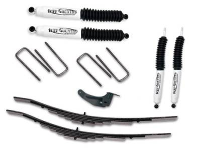 Tuff Country - Tuff Country 22963KN 2.5" Font Leveling Kit w/Leaf Springs 00-04 F250/F350 4WD