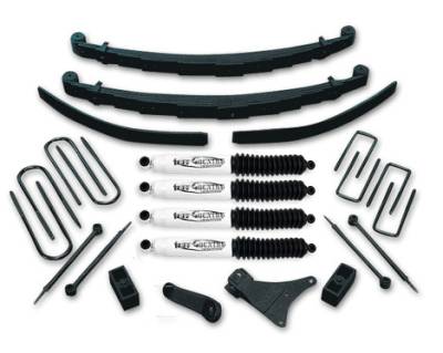 Tuff Country - Tuff Country 24832KN 4" Lift Kit/Rear Add-A-Leaf w/SX8000 Shocks for 86-97 F350
