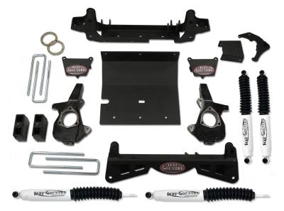 Tuff Country - Tuff Country 14993KN 4" Lift/Knuckles 3Pc Sub-FRAMe Shock for 01-10 Chevy/GMC