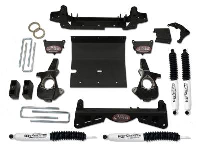 Tuff Country - Tuff Country 14994KN 4" Lift/Knuckles 3Pc Sub-FRAMe Shocks for 01-06 Chevy/GMC