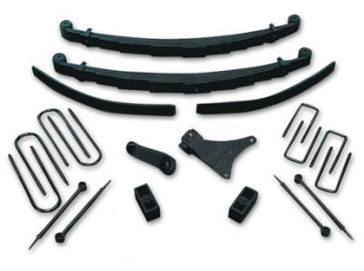 Tuff Country - Tuff Country 24830K 4" Lift Kit w/Rear Add-A-Leaf w/o Shocks for 86-97 Ford F350